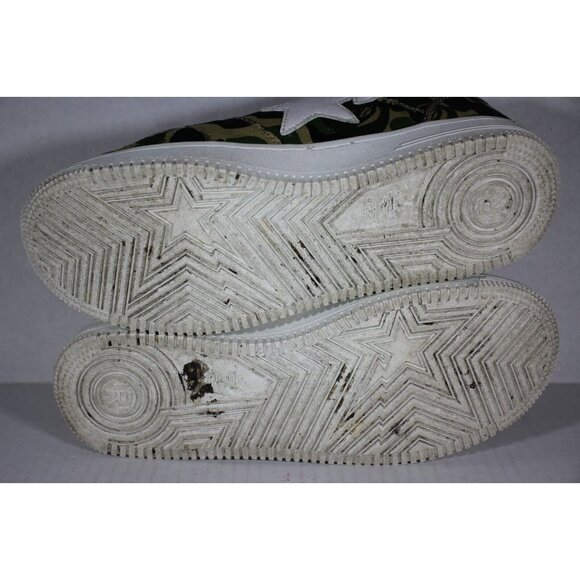 A Bathing Ape Bape Camo ABC Bapesta Bape Sta Mens 11 H758 main image 8
